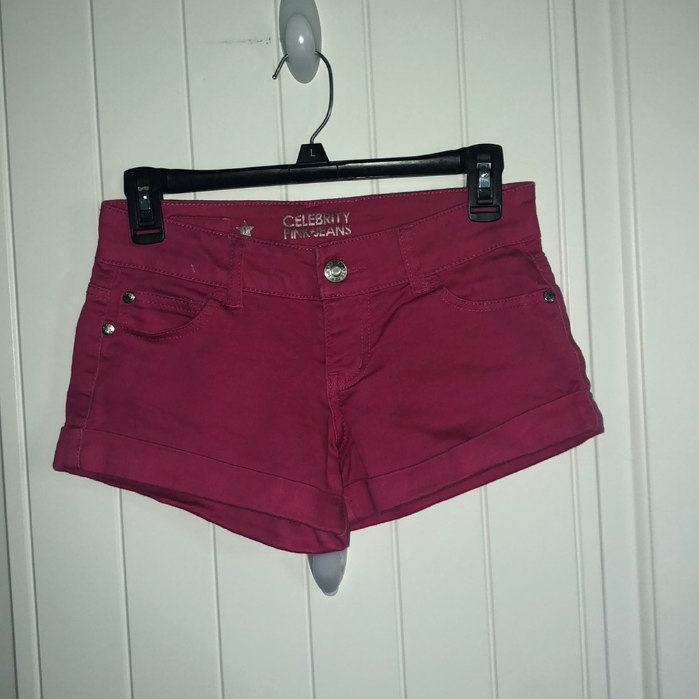Pink shorts